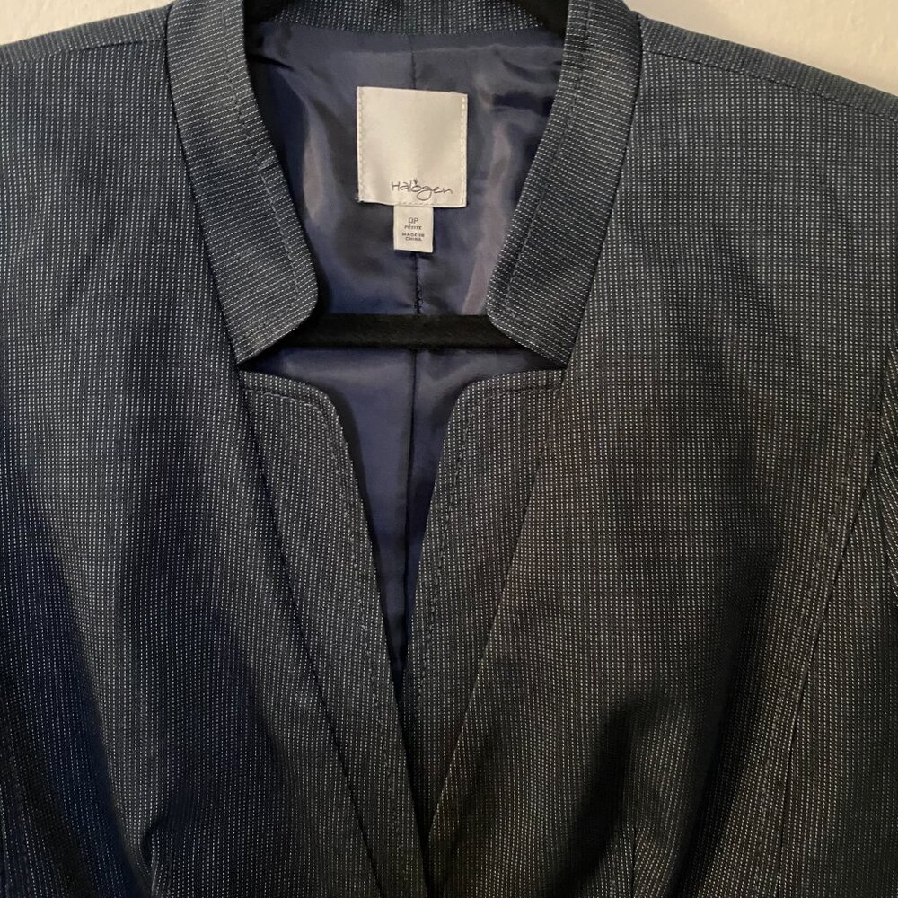 Halogen Women's One Button Blazer Jacket Size 0p … - image 3